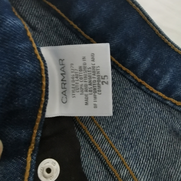 NWT Carmar Luna Jeans Size 25 - Picture 4 of 5